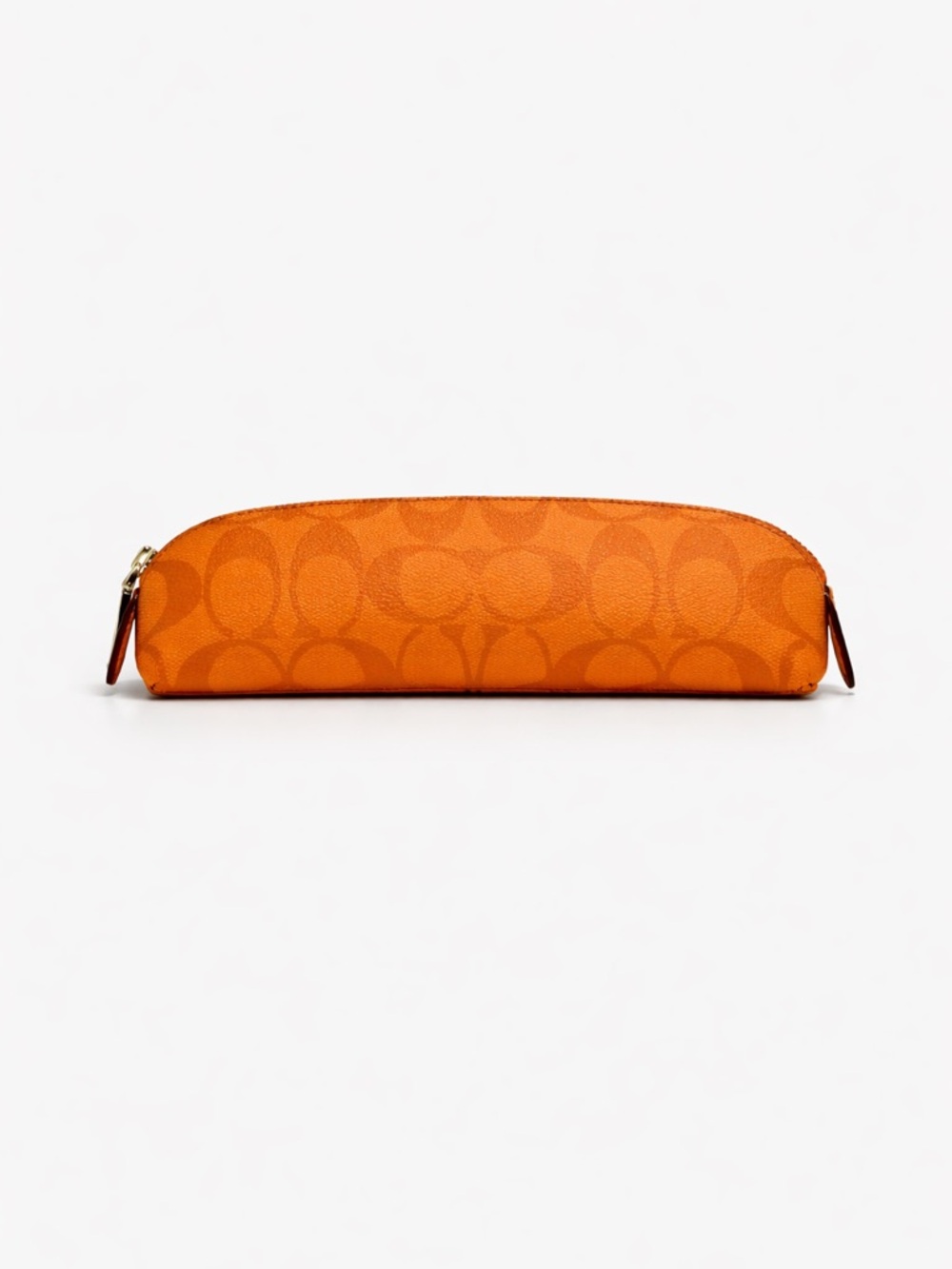 Coach Pencil Case In Signature Canvas